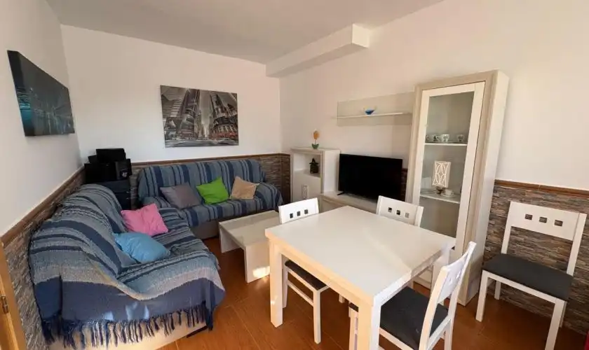 Sala de estar de Casa o chalet en venta en Níjar con Aire acondicionado, Terraza y Amueblado