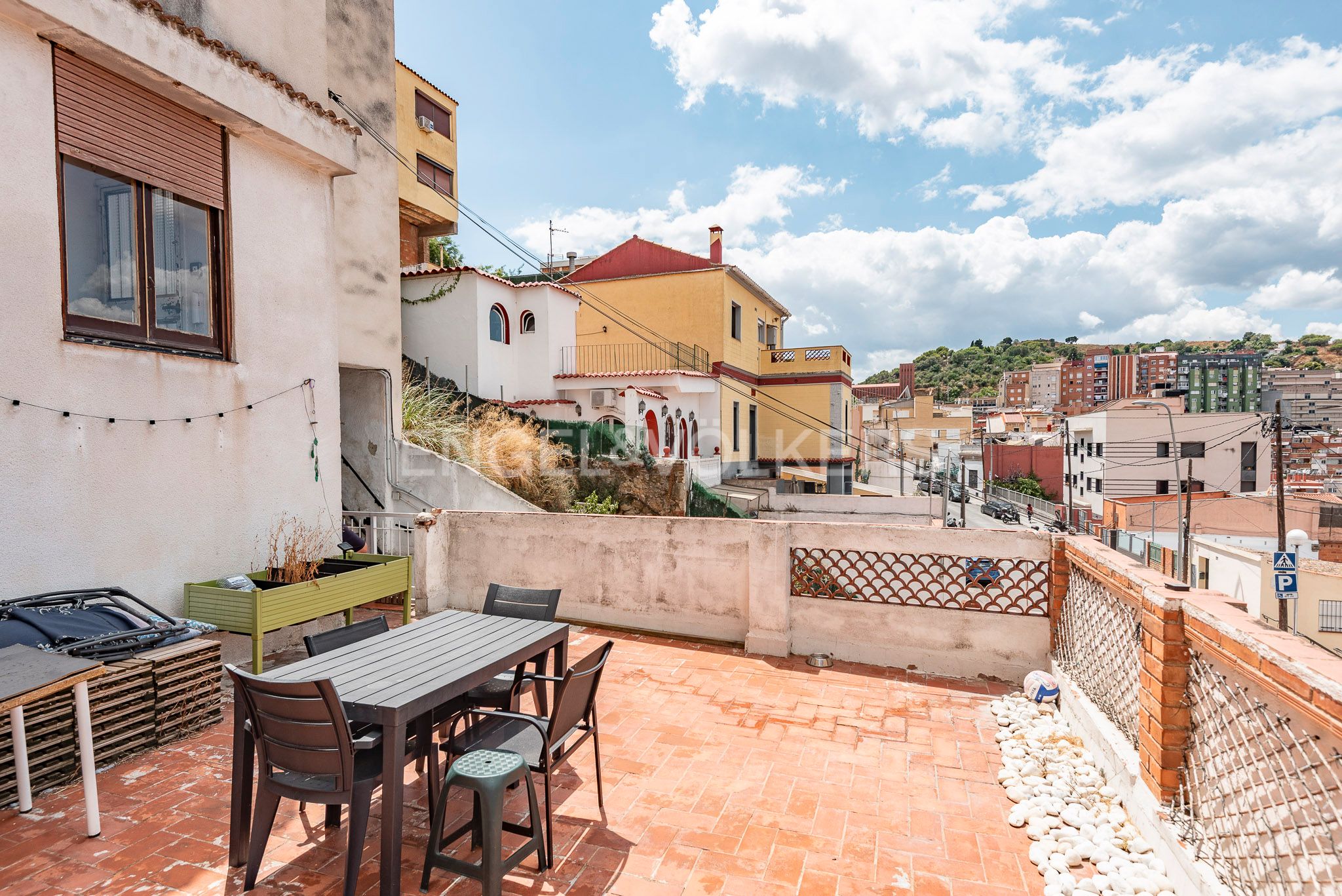Terraza de Apartamento en venta en  Barcelona Capital con Calefacción, Parquet y Terraza