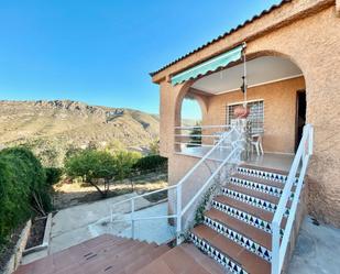 Exterior view of House or chalet for sale in Bugarra  with Terrace and Swimming Pool