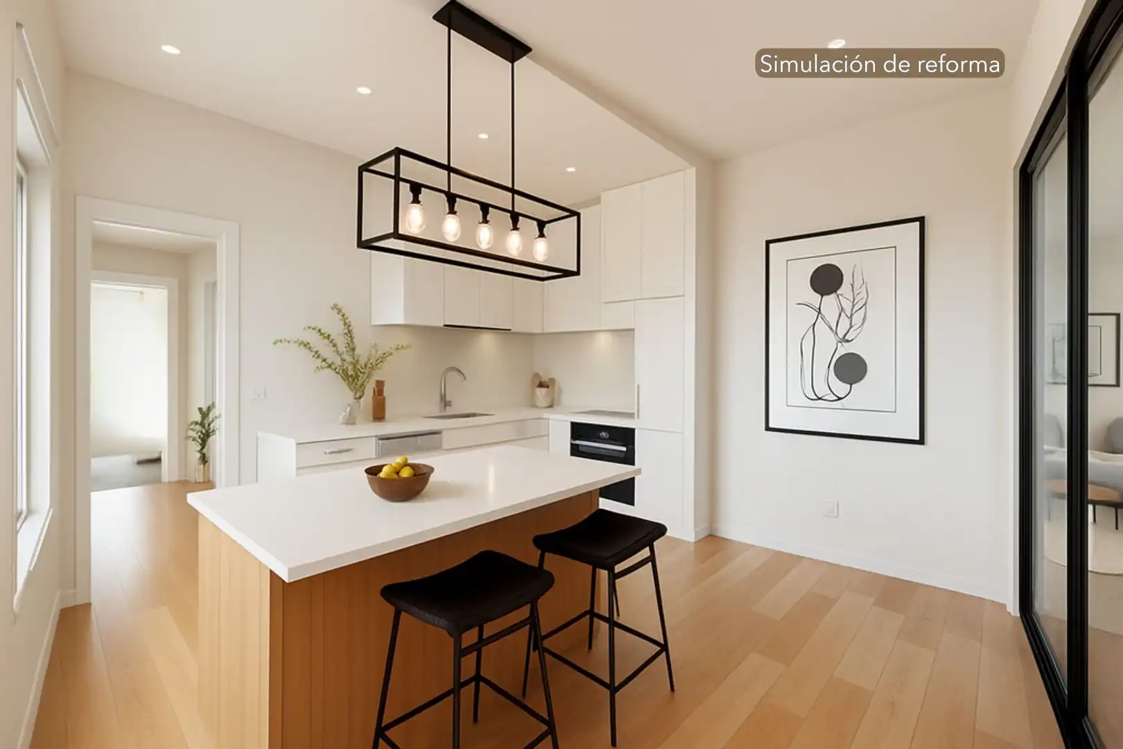 Kitchen of Flat for sale in Zaragoza  with Heating, Terrace and Storage room
