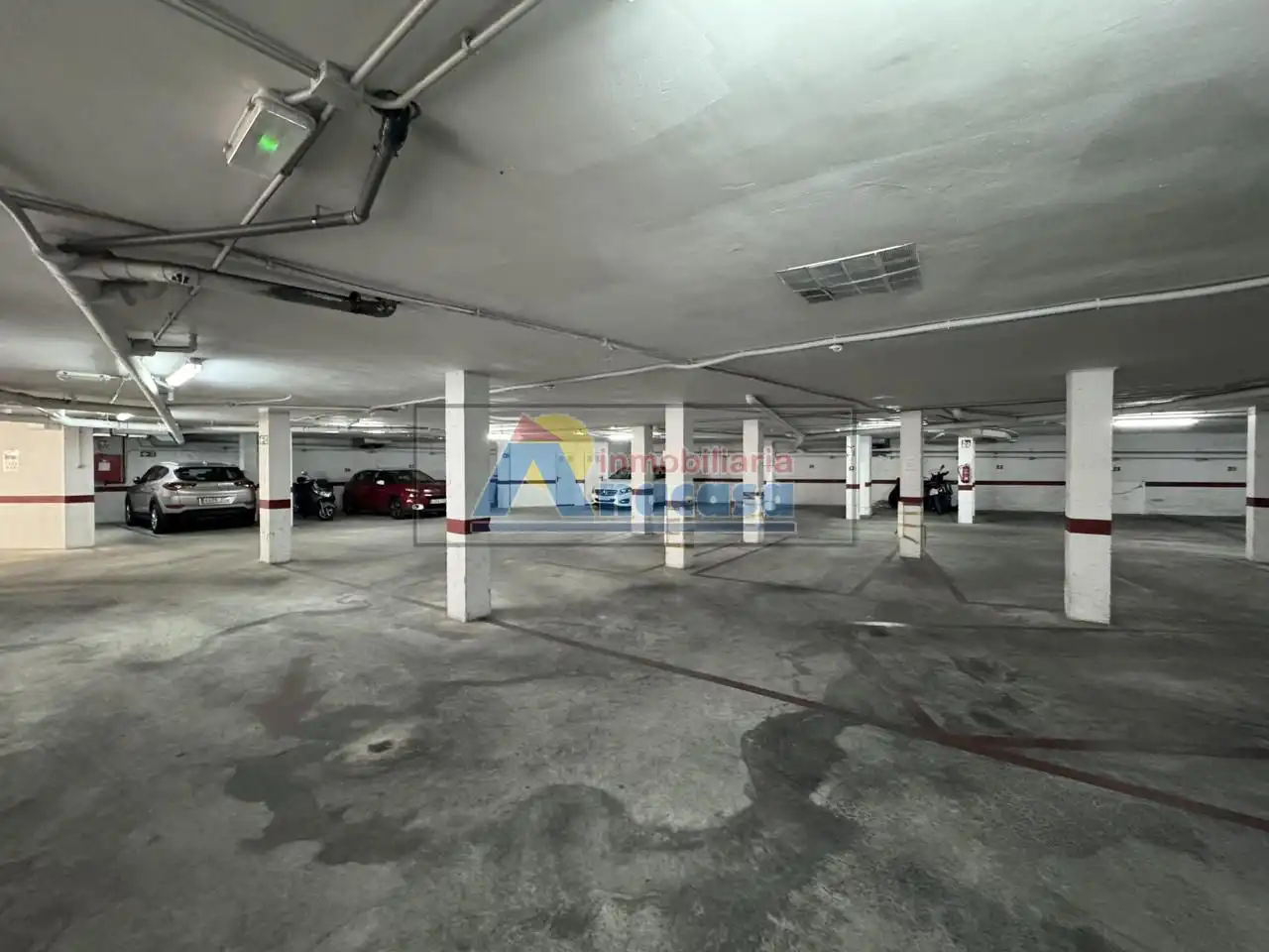 Parking of Flat for sale in Oliva  with Air Conditioner, Terrace and Furnished