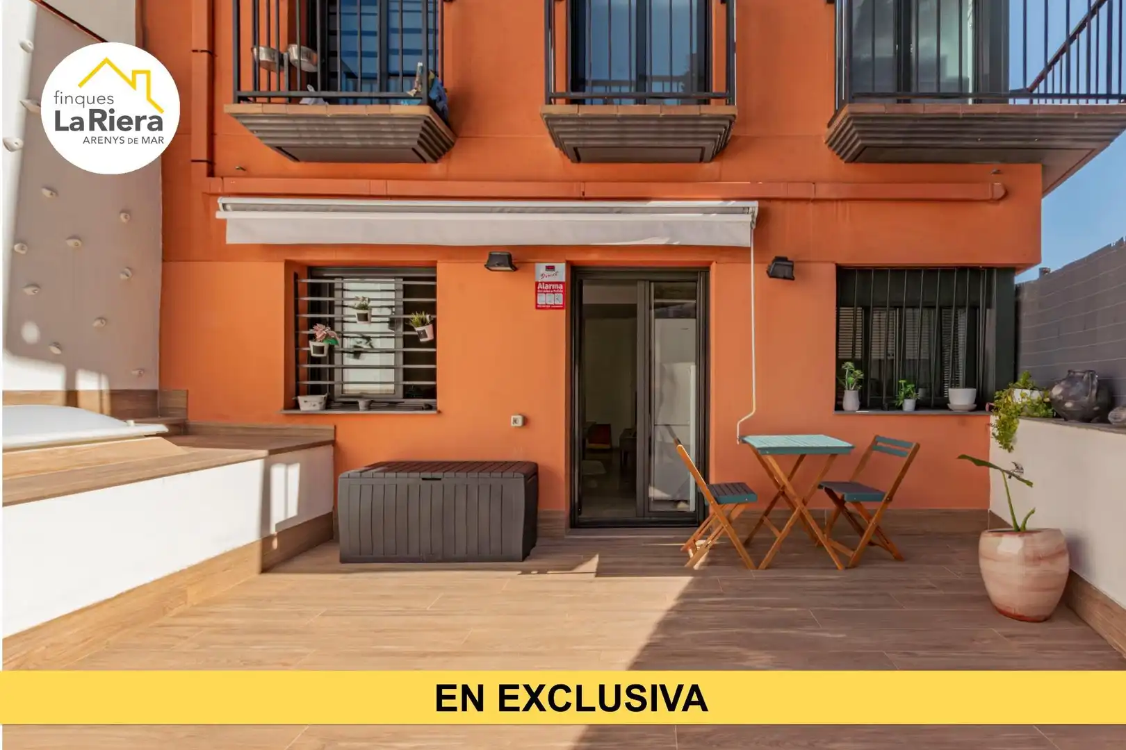 Terrasse von Maisonette zum Verkauf in Arenys de Mar mit Klimaanlage, Terrasse und Möbliert