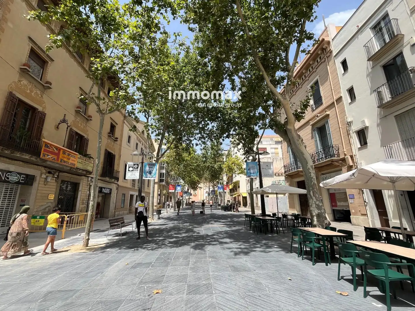 Vista exterior de Pis en venda en Vilanova i la Geltrú amb Aire condicionat, Calefacció i Moblat