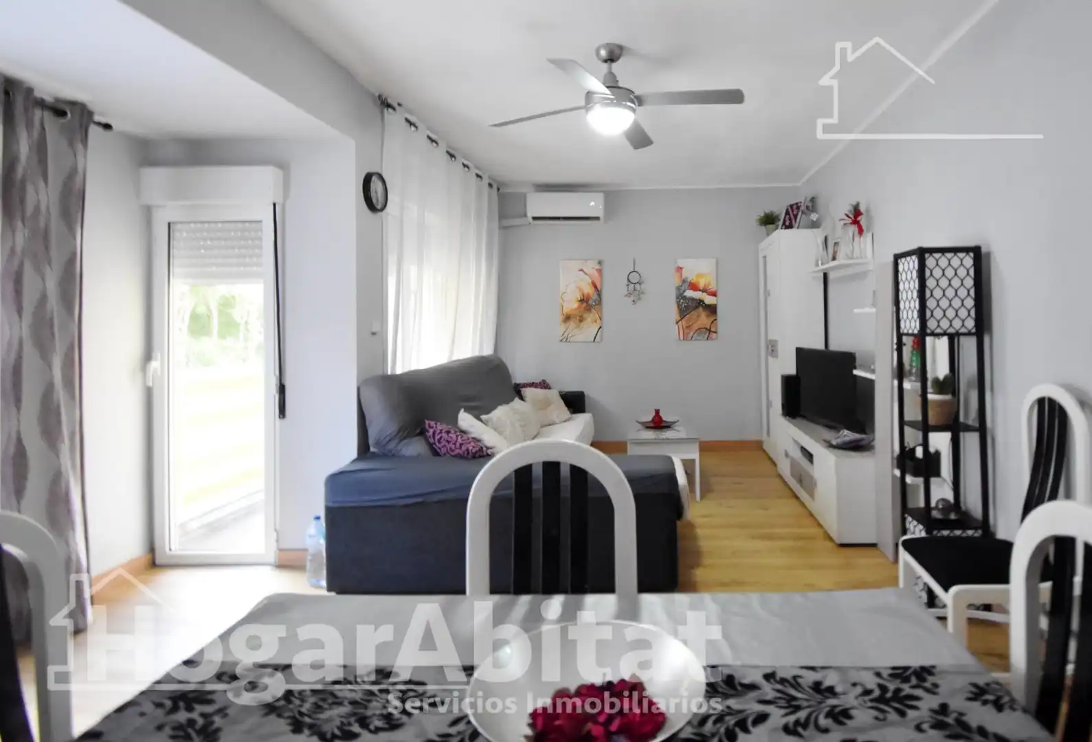 Bedroom of Flat for sale in Oliva  with Air Conditioner, Heating and Terrace