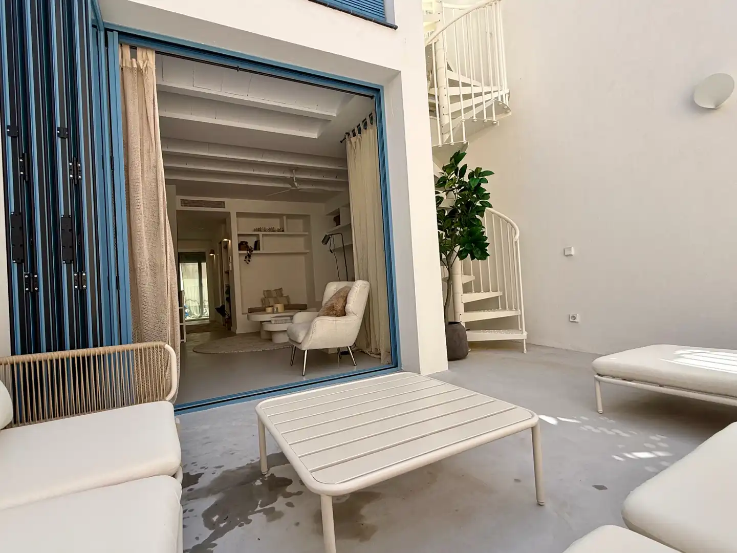 Terrasse von Einfamilien-Reihenhaus zum Verkauf in Palafrugell mit Klimaanlage, Möbliert und Balkon