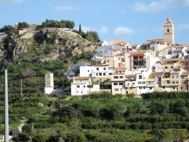 Vista exterior de Finca rústica en venda en Polop amb Aire condicionat, Calefacció i Jardí privat