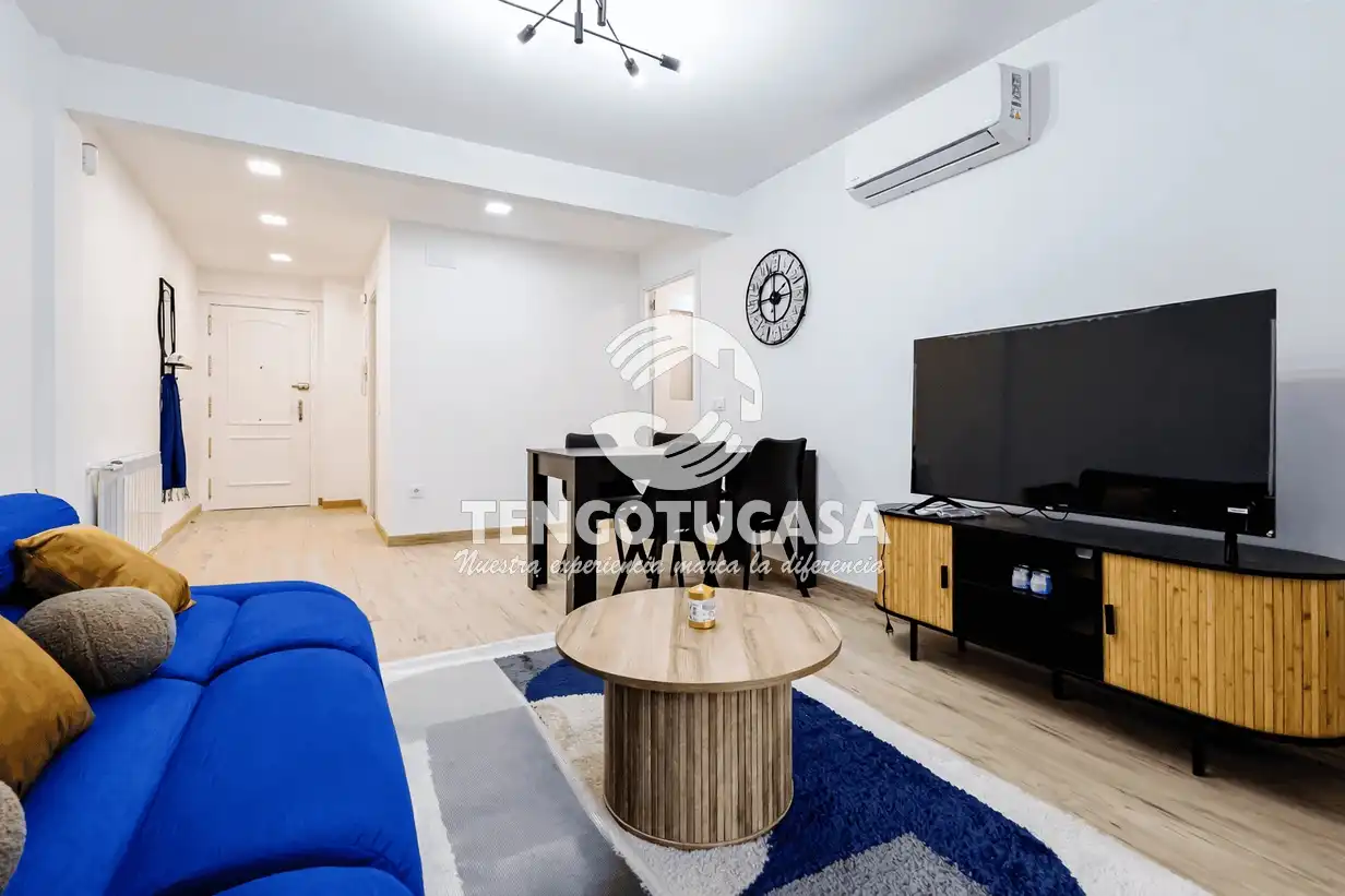 Sala de estar de Piso en venta en  Madrid Capital con Aire acondicionado, Calefacción y Terraza