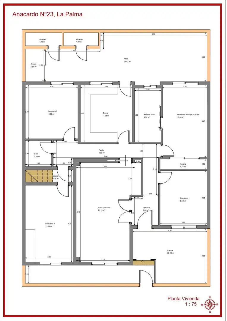 Casa con jardín en venta en Calle ANACARDO - LA PALMA 23, imagen 2