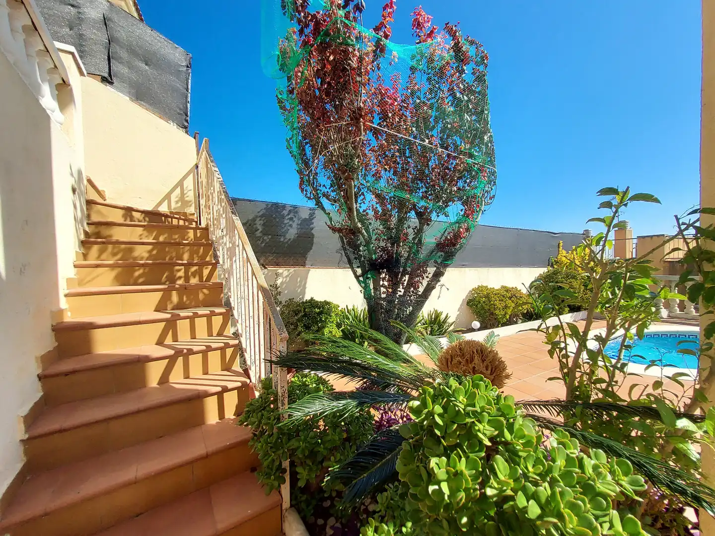 Terraza de Casa adosada en venta en El Vendrell con Jardín privado, Terraza y Piscina