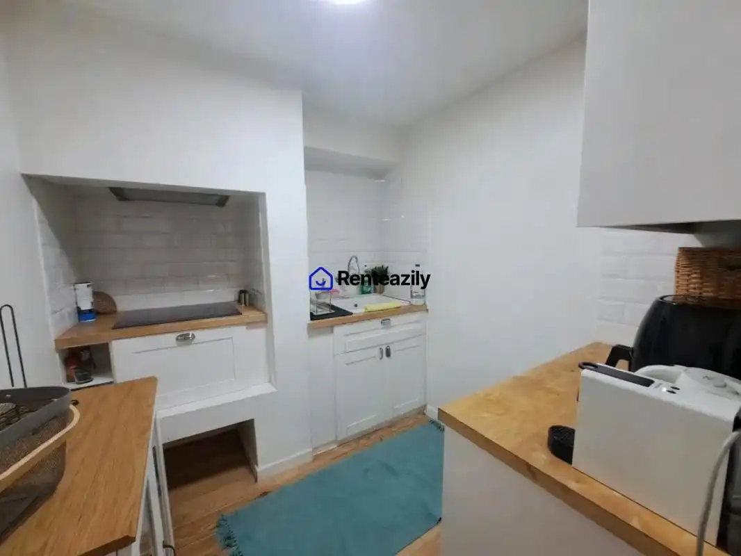 Cocina de Estudio de alquiler en Madrid con Amueblado y Se aceptan mascotas