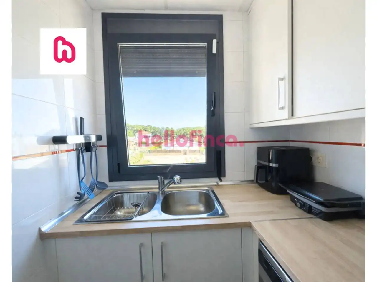 Cocina de Piso en venta en L'Ametlla de Mar  con Aire acondicionado, Amueblado y Balcón