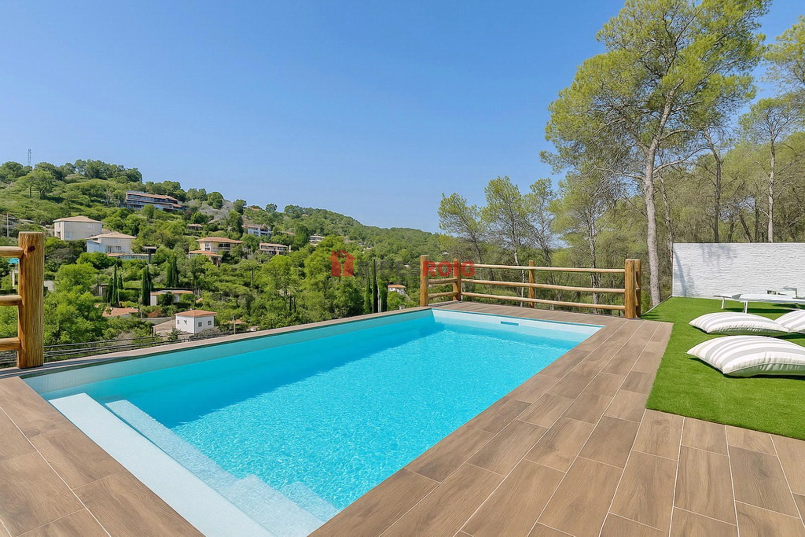 Piscina de Casa o xalet en venda en Olivella amb Calefacció, Jardí privat i Terrassa