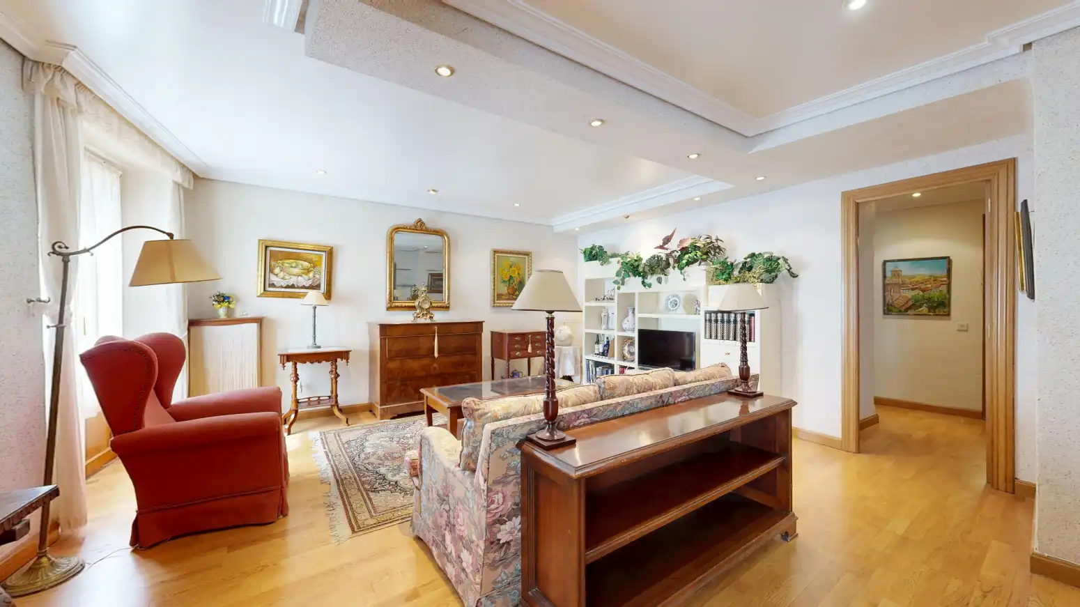 Sala de estar de Piso en venta en Tafalla con Calefacción y Balcón