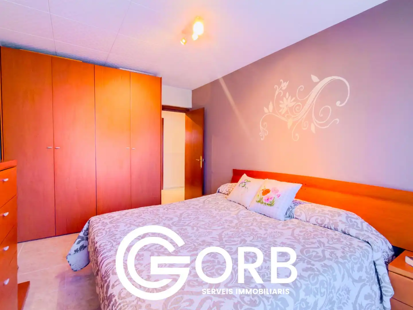 Bedroom of Flat for sale in Mataró  with Air Conditioner, Heating and Terrace