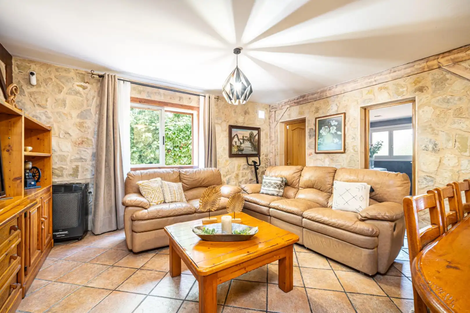 Sala de estar de Finca rústica en venta en Inca