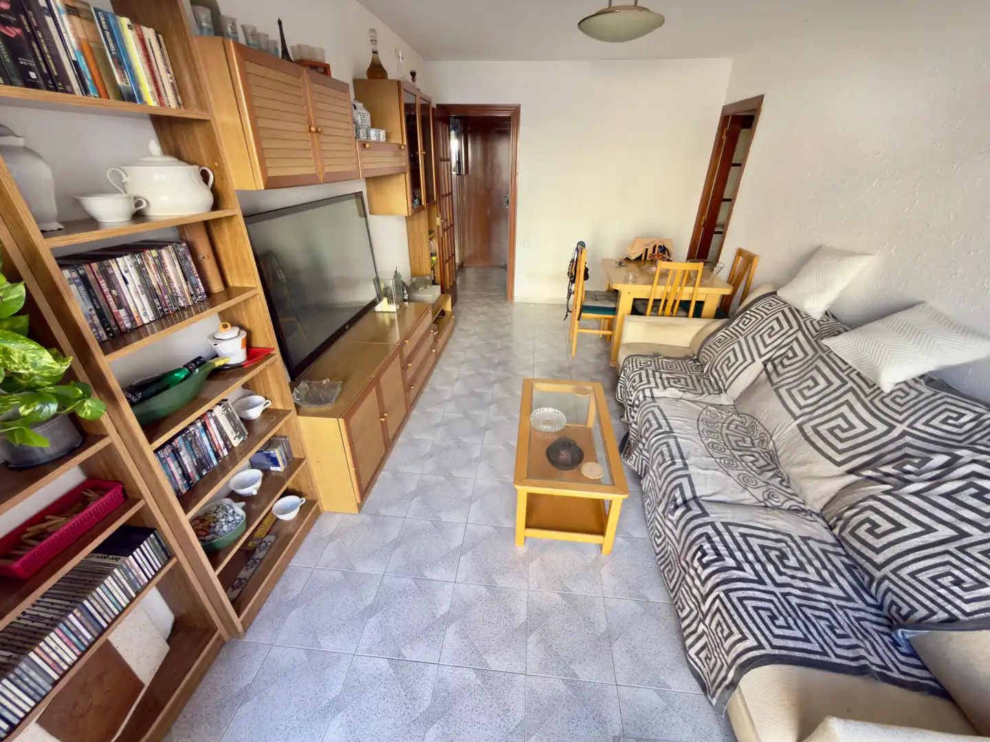 Wohnzimmer von Wohnung zum Verkauf in Cornellà de Llobregat mit Balkon