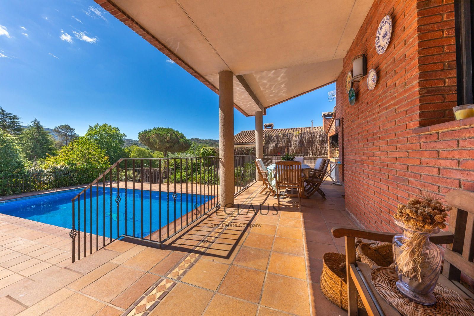 Jardín de Casa o chalet en venta en Vallromanes con Aire acondicionado, Calefacción y Jardín privado