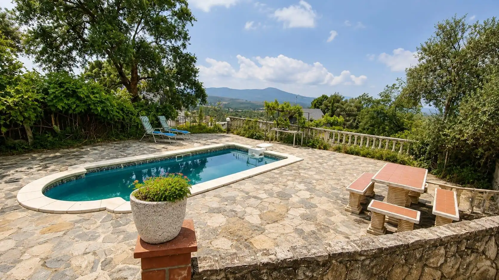 Swimming pool of Houses for sale in Mediona  with Heating, Private garden and Terrace