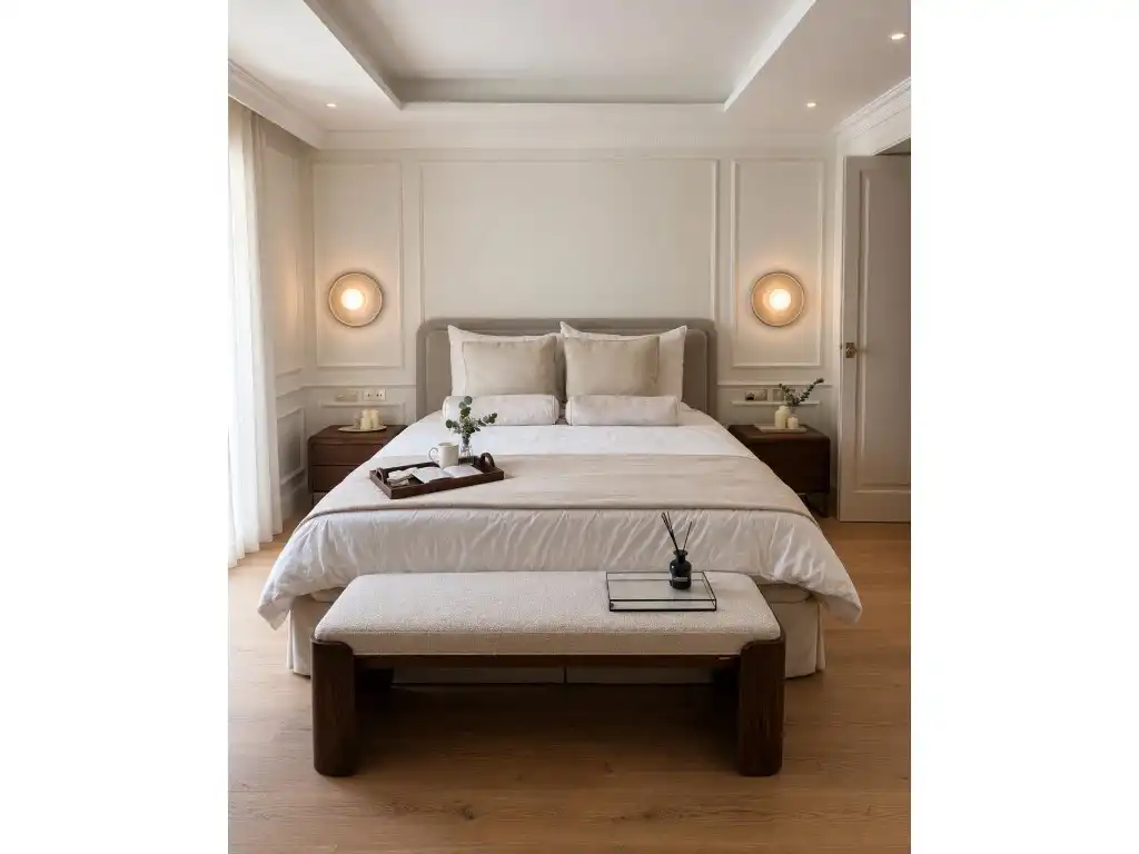 Bedroom of Flat for sale in Madrid  with Air Conditioner, Heating and Oven