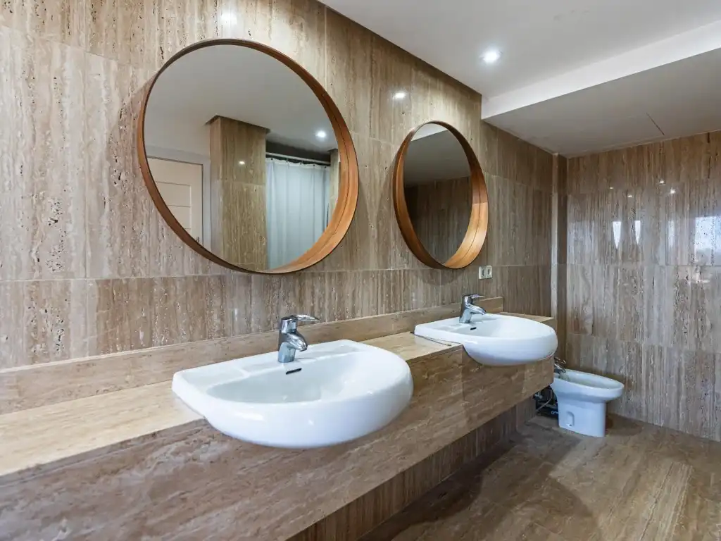 Baño de Apartamento en venta en Sant Josep de sa Talaia con Calefacción y Jardín privado
