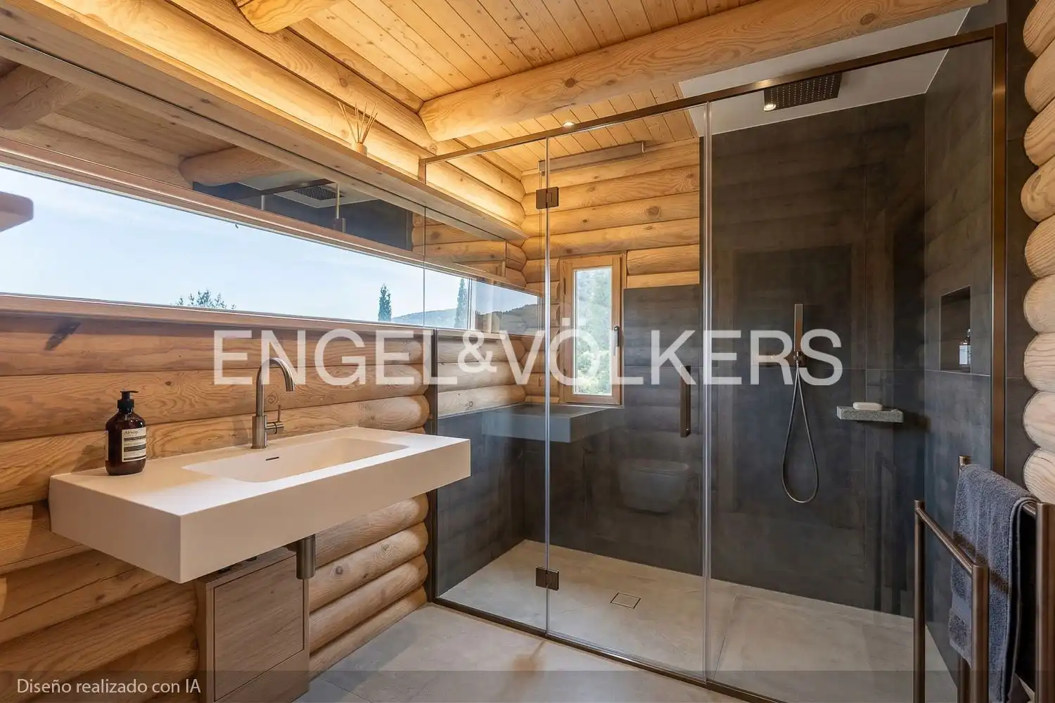 Bathroom of Houses for sale in Alcoy / Alcoi  with Air Conditioner, Heating and Private garden