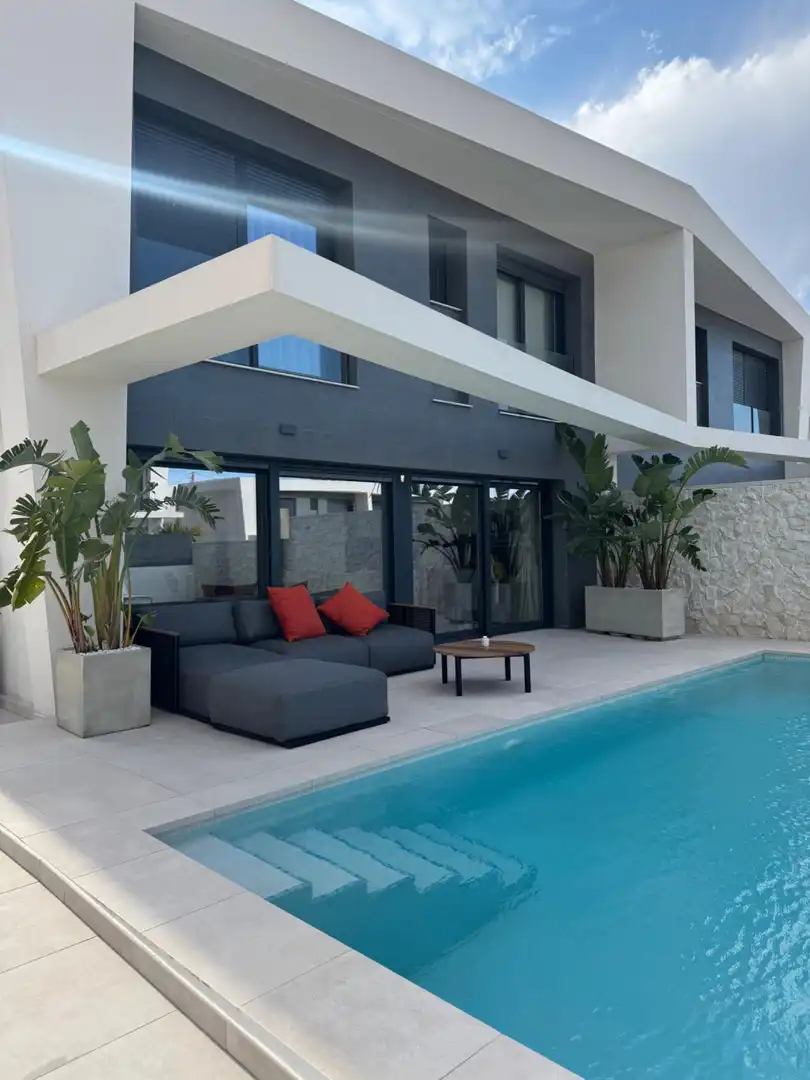 Terrace of Houses for rent in Santa Pola  with Air Conditioner, Heating and Private garden