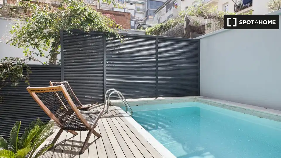 Flat with terrace to rent in Sarrià - Sant Gervasi, imagen 13
