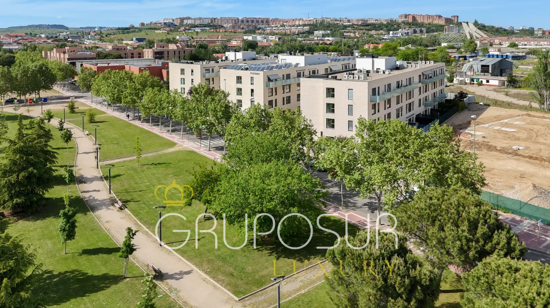 Vista exterior de Piso en venta en Valladolid con Calefacción, Jardín privado y Parquet