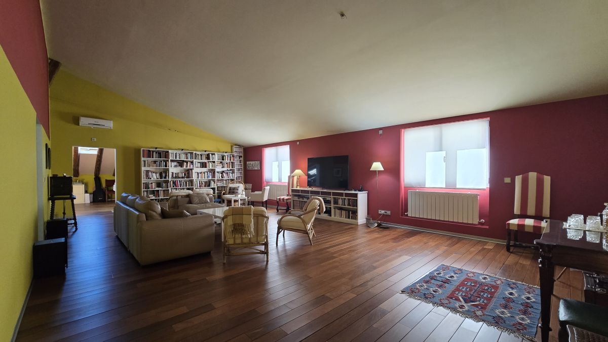 Sala d'estar de Àtic en venda en  Madrid Capital amb Aire condicionat i Calefacció