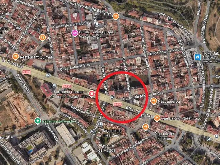 Vista exterior de Residencial en venta en Sabadell