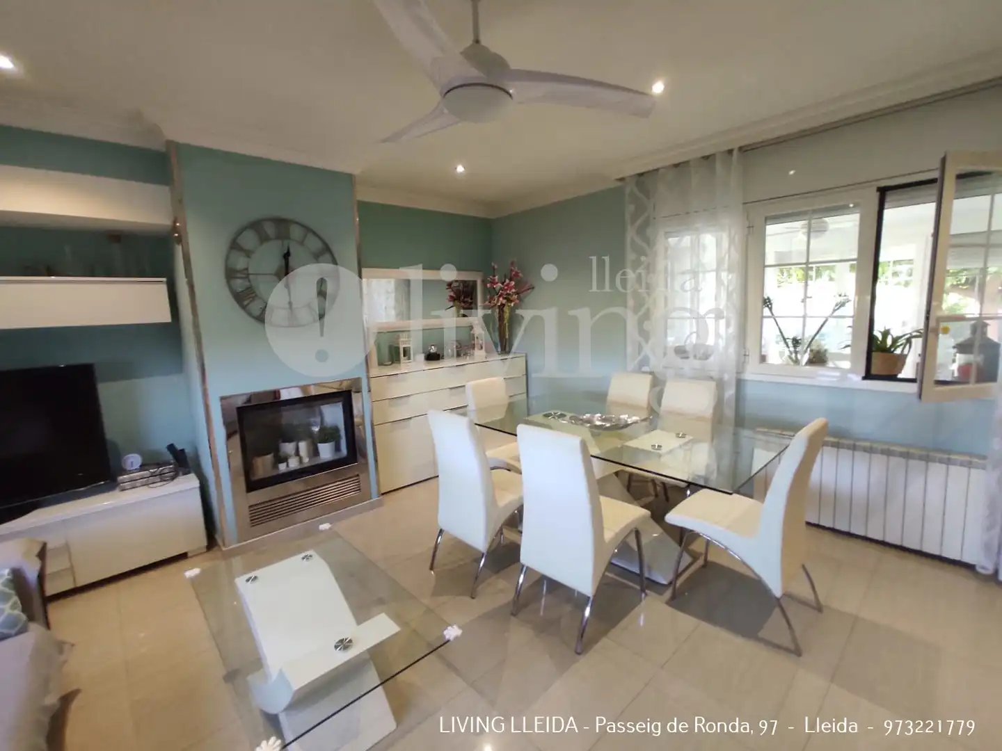 Dining room of Houses for sale in Bell-lloc d'Urgell  with Heating, Private garden and Terrace