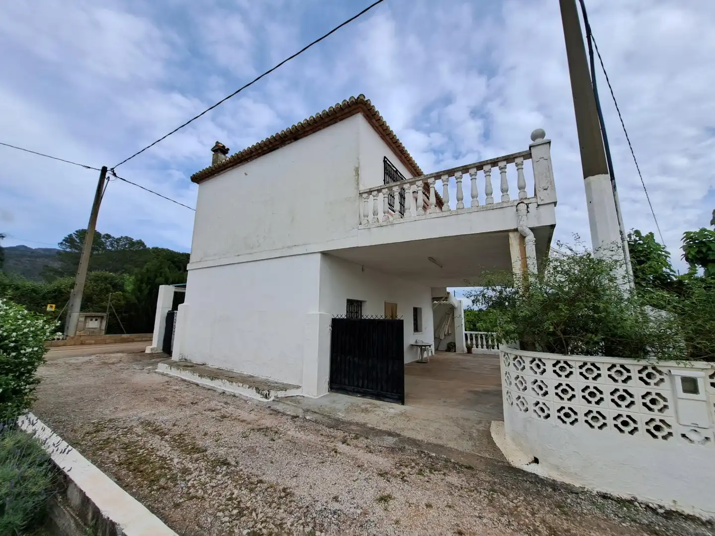 Vista exterior de Casa o chalet en venta en Alzira con Jardín privado, Terraza y Trastero