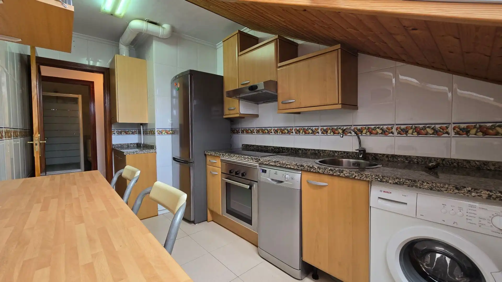 Kitchen of Flat for sale in Llanes  with Heating and Storage room