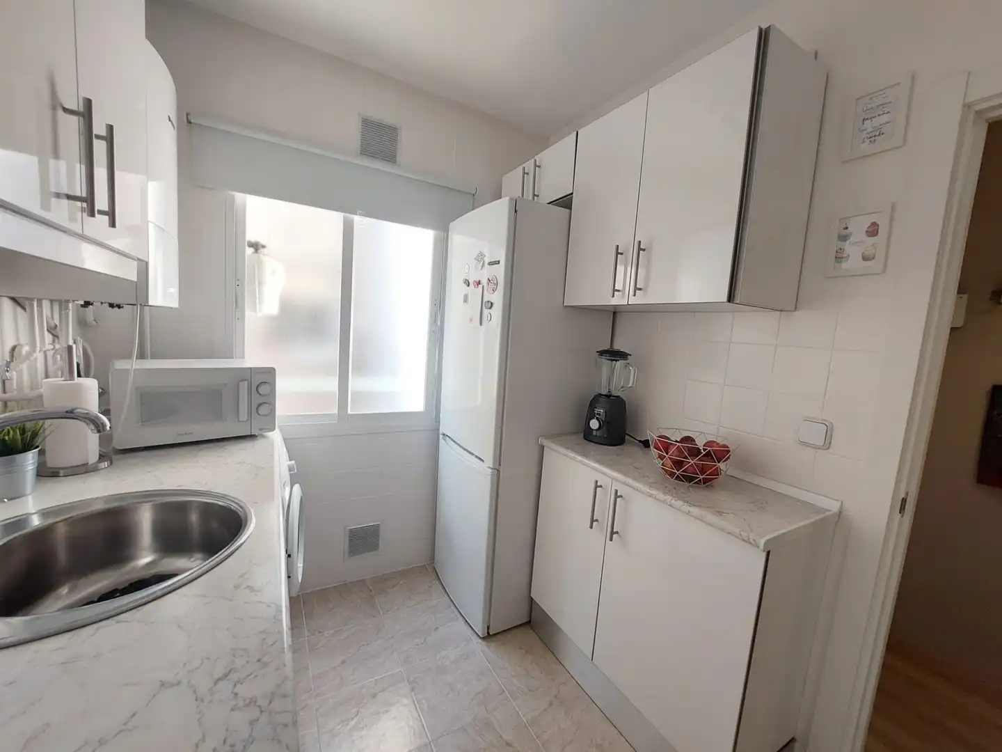 Küche von Wohnung zum Verkauf in Alcorcón mit Klimaanlage, Heizung und Terrasse