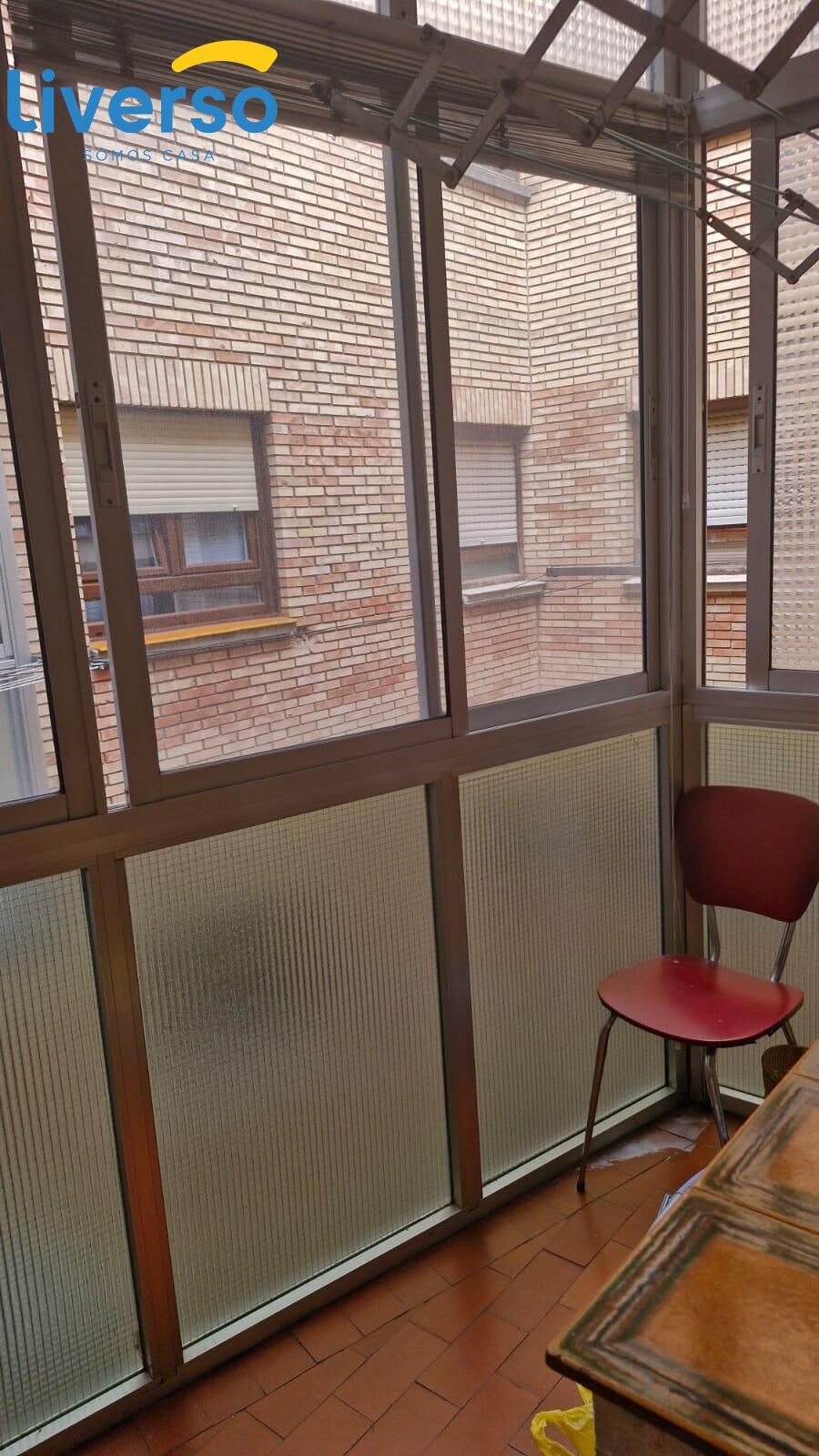 Balcony of Flat for sale in Aranda de Duero  with Parquet flooring, Terrace and Storage room