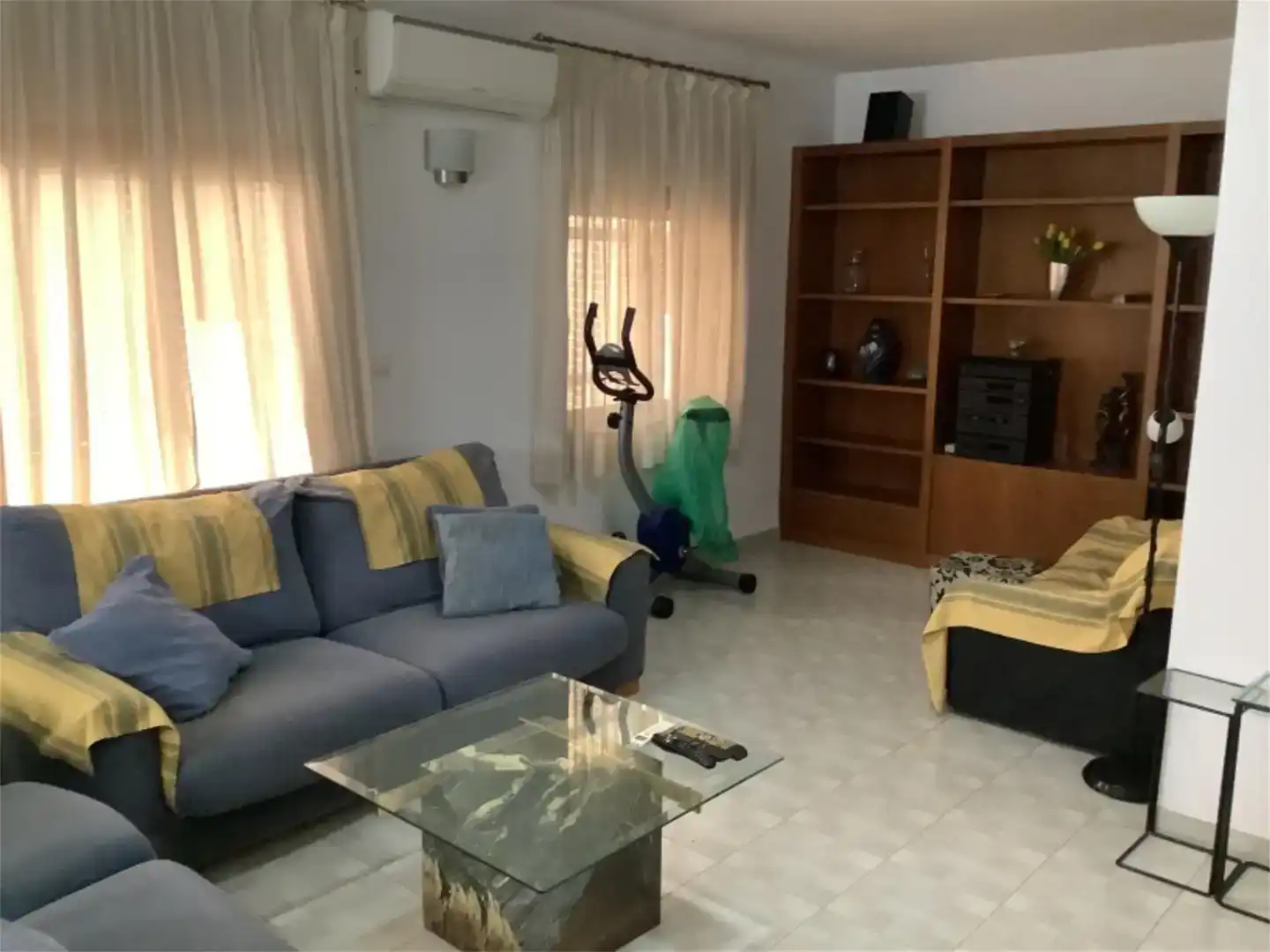 Sala d'estar de Pis en venda en  Murcia Capital amb Aire condicionat i Balcó