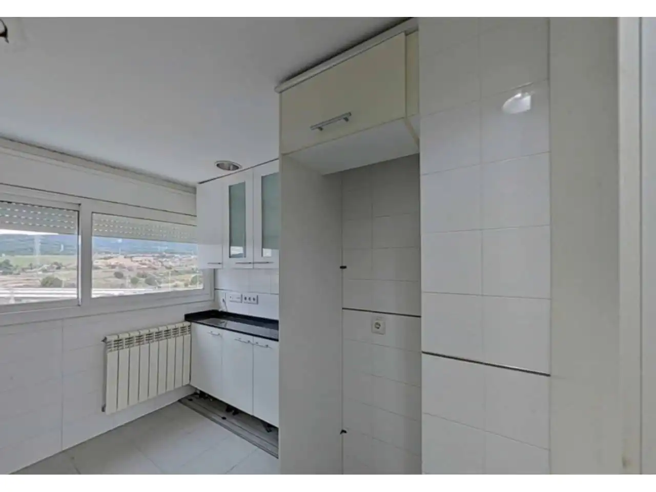 Kitchen of Flat for sale in Terrassa  with Heating and Terrace