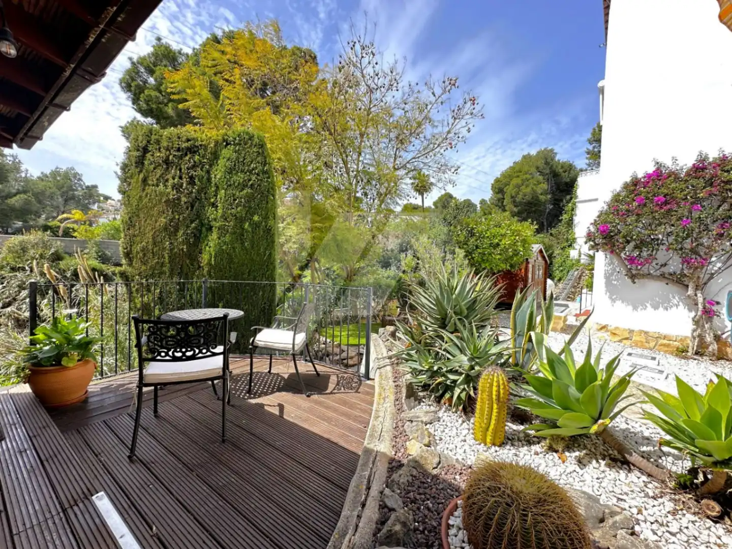 Terrassa de Casa o xalet en venda en Benissa amb Aire condicionat, Calefacció i Jardí privat