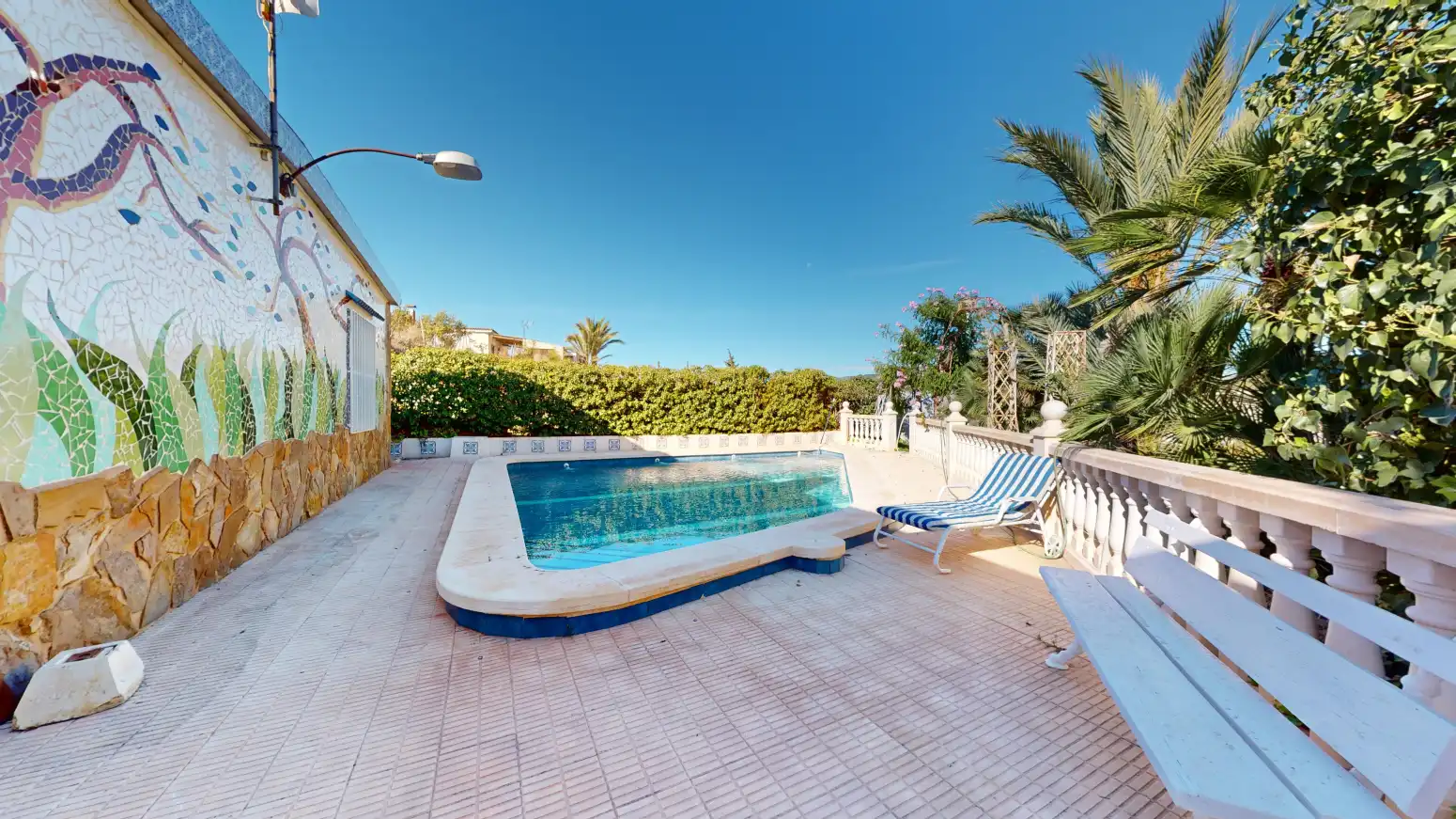 Piscina de Casa o chalet en venta en Novelda con Aire acondicionado, Jardín privado y Terraza