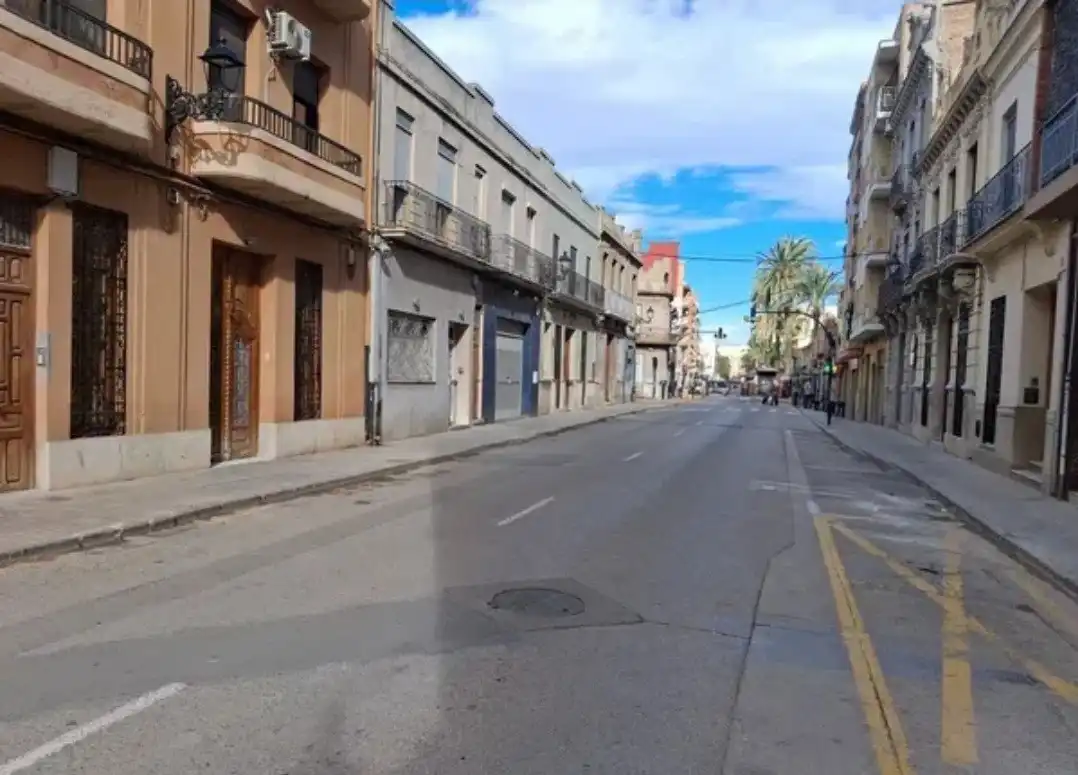 Vista exterior de Piso en venta en Valencia con Balcón