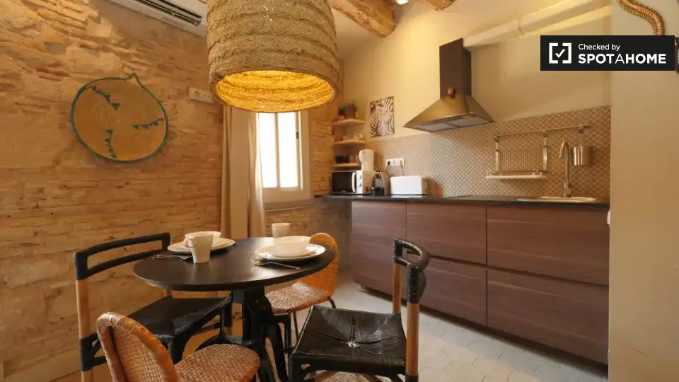 Appartamento con terrazza in affitto a Ciutat Vella, imagen 5