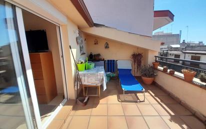 Balcony of Attic for sale in Canet de Mar  with Air Conditioner, Terrace and Balcony