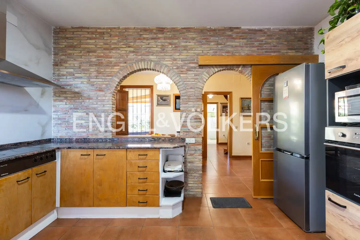 Cocina de Casa o chalet en venta en Paterna con Aire acondicionado, Calefacción y Jardín privado