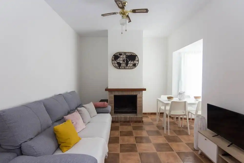 Sala de estar de Finca rústica en venta en El Puerto de Santa María con Piscina
