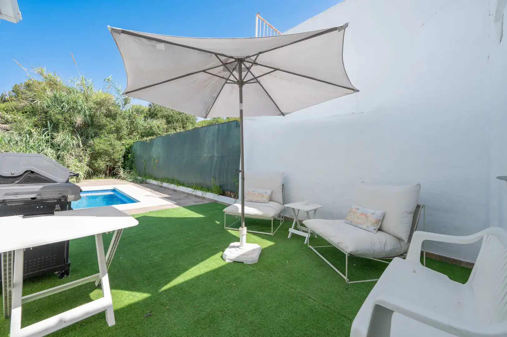 Terrassa de Casa o xalet en venda en Marbella amb Aire condicionat, Jardí privat i Terrassa