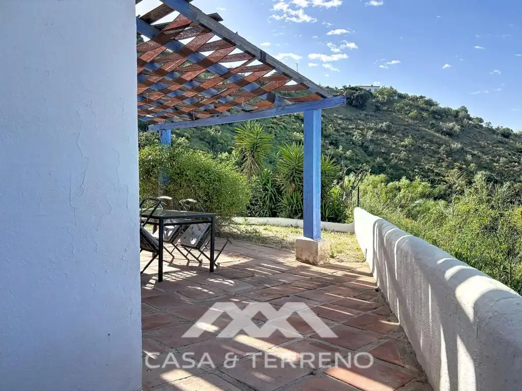Terrassa de Casa o xalet en venda en Canillas de Aceituno amb Jardí privat, Terrassa i Piscina