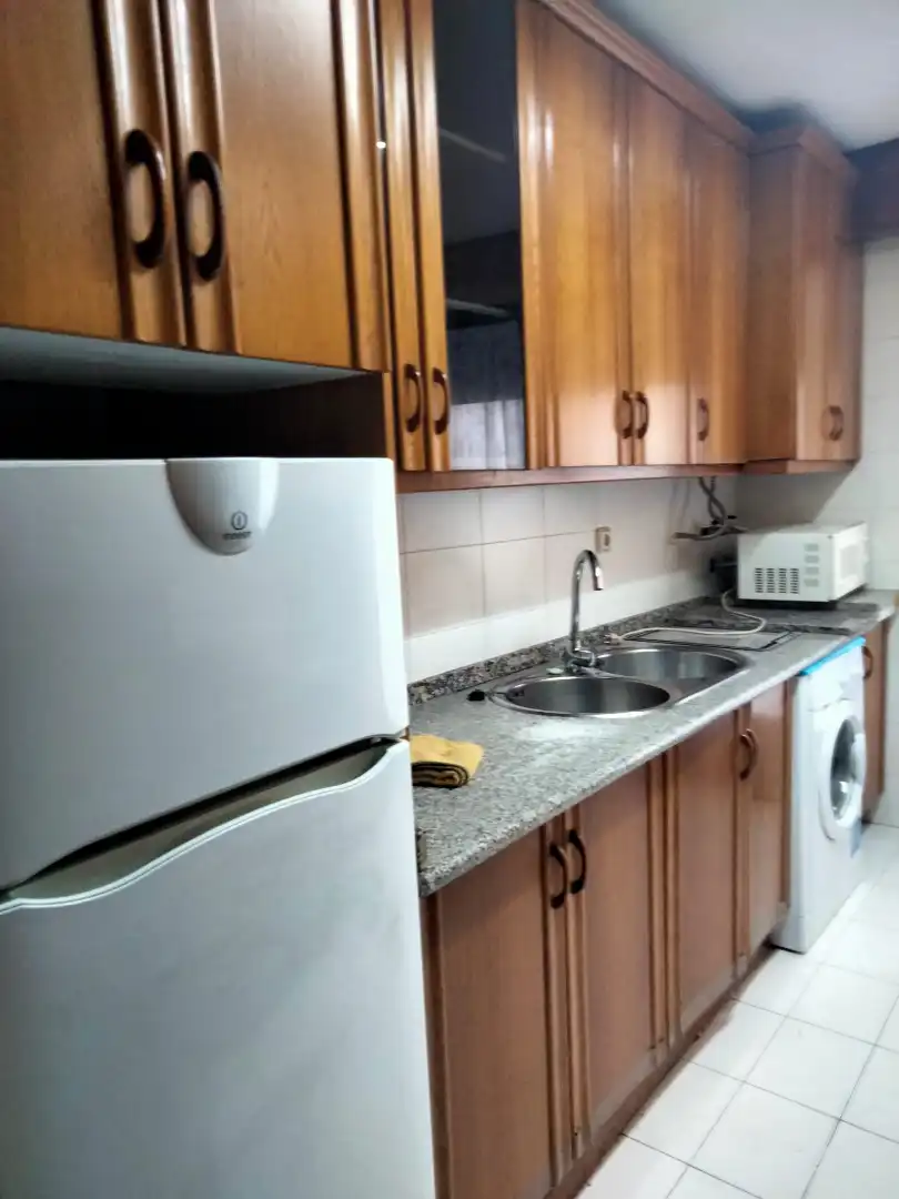 Cocina de Apartamento de alquiler en Albacete con Aire acondicionado y Amueblado