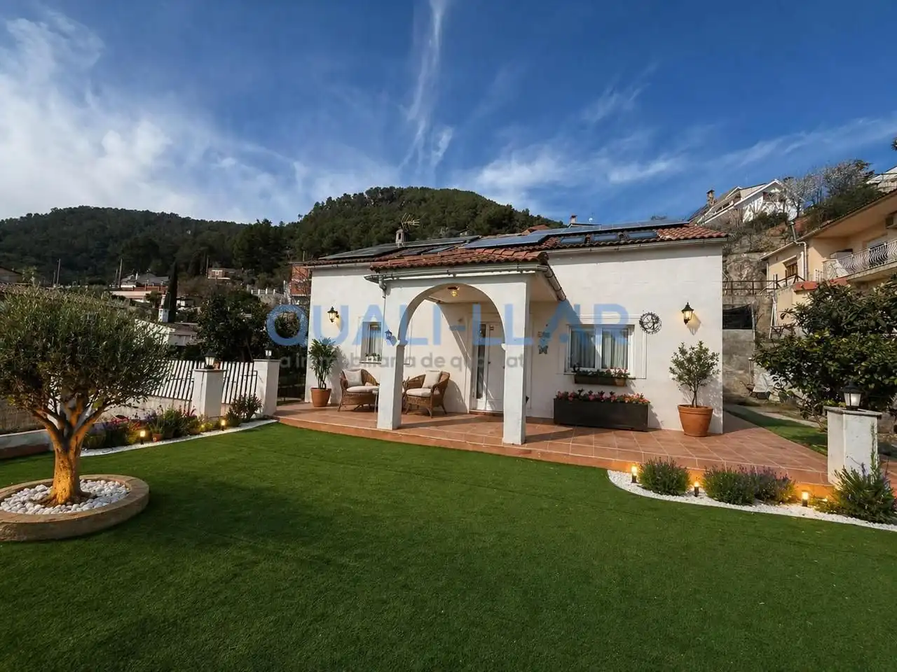 Jardín de Casa o chalet en venta en Vallirana con Aire acondicionado, Jardín privado y Terraza