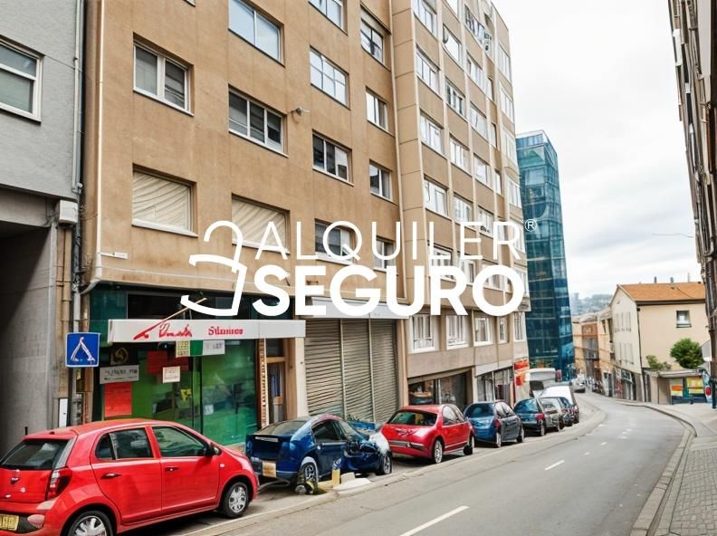 Vista exterior de Piso de alquiler en A Coruña Capital  con Terraza