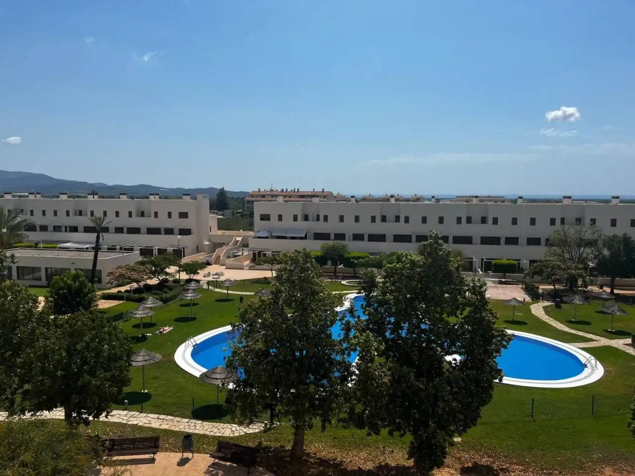 Swimming pool of Attic for rent in San Jorge / Sant Jordi  with Air Conditioner, Heating and Terrace